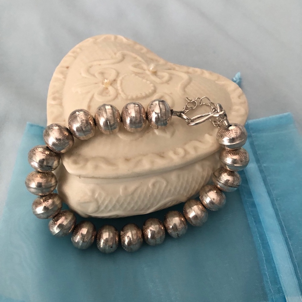 Sterling Silver Bracelet on jewelers Chain